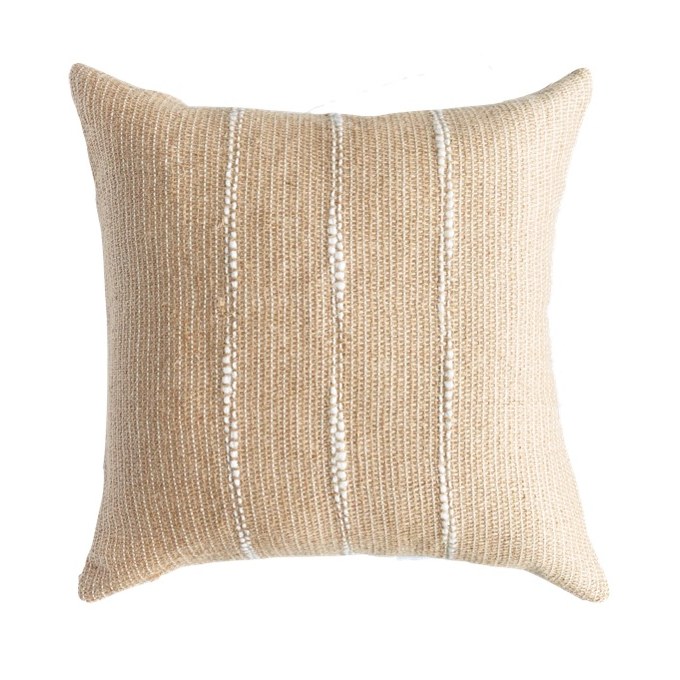 Monte Handwoven Pillow - Off White
