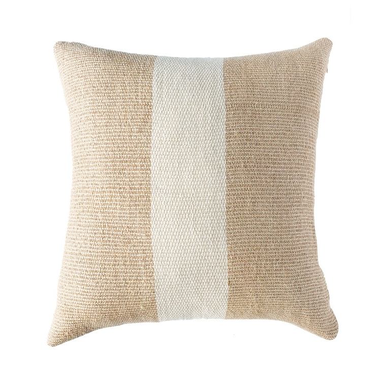 Sierra Handwoven Pillow - Ivory