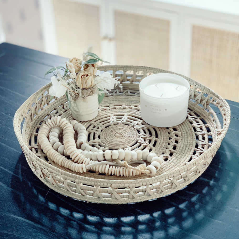 Cesta Handwoven Tray | Large
